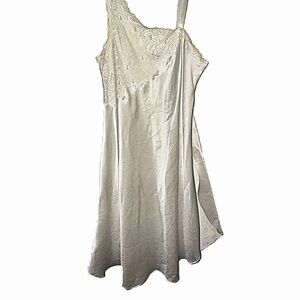vintage victoria’s secret lace slip dress